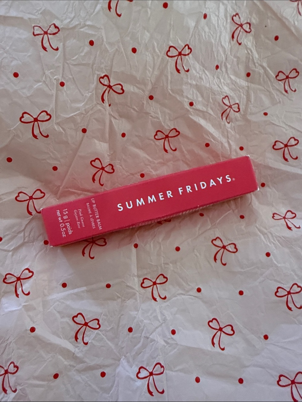 NWT Summer Fridays Lip Butter Balm Pink Guava